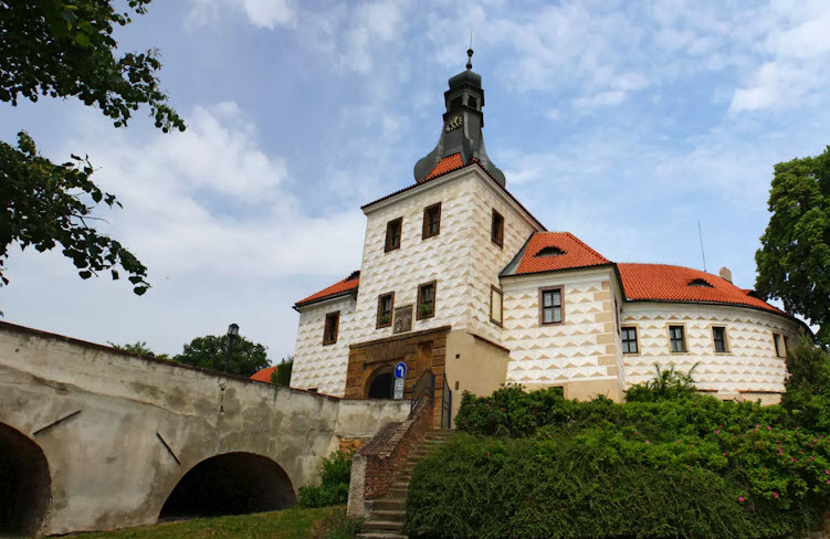 Castle in Kostelec nad Černými Lesy, Czech Republic (Czechia)